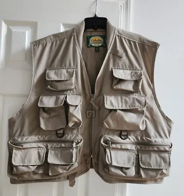 Cabela's Mens 2XL XXL Outdoor Gear Fly Fishing Utility Pockets Hunting Vest NICE • $34.99