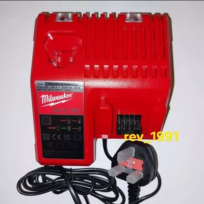 Milwaukee M12-18C 12v - 18v Twin Port Battery Charger M12 M18 GENUINE • £28.85