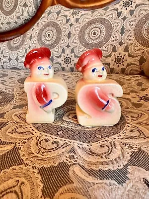 Vintage Shawnee Chef S&P Salt And Pepper Shakers 1940s • $6.99