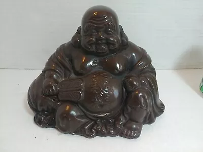 £14.97 • Buy Vtg Ceramic Big Buddha Piggy Bank 8x6x4