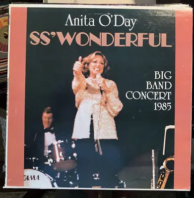 $14.99 • Buy Anita O'Day-SS'Wonderful, Big Band Concert 1985-Emily  ER92685 Stereo LP NM-!
