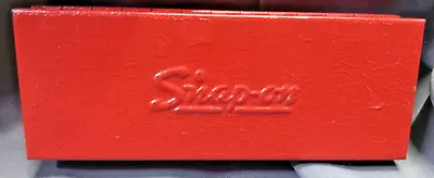 Snap-On Tools USA Small Red Metal Storage Tool Case Box - Vintage • $33.98