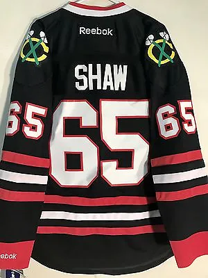 Reebok Premier NHL Jersey Chicago Blackhawks Andrew Shaw Black Alt Sz S • $44.99