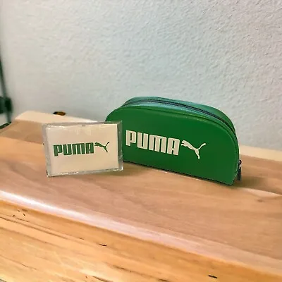 Puma Green Zip-Around Eyeglass Case 38 • $7.62