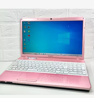 SONY VAIO Note PCG-71B11N Laptop Computer Color Pink AC Adapter Cable Battery • $474.99