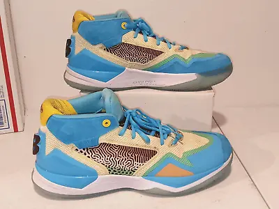 New Balance KAWHI Moreno Valley Blue Men's Basketball Shoes Size 11.5 EXCELLENT  • $50