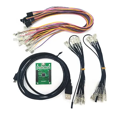 2 Players For MAME PC PS3 Encoder New Arcade To USB Controller Wiring DIY Kit D • $20.95