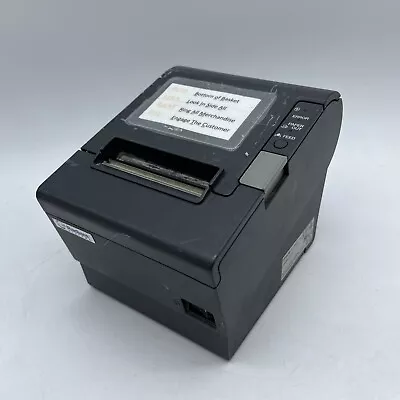 $19.95 • Buy Epson TM-T88IV M129H POS Thermal Receipt Printer No Power Untested.