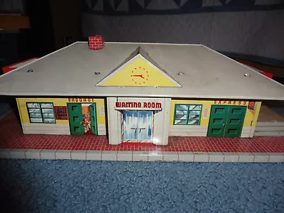 Vintage Marx Glendale Tin Train Station   With Sound Variation • $22.60