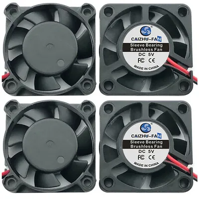 2x 40mm Cooling Case Fan 4010 40x40x10mm Mini Silent 3D Printer 2-Pin 5V 12V 24V • £4.79