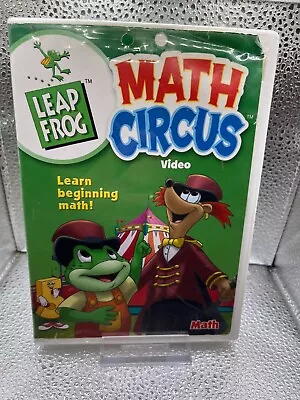 Leap Frog - Math Circus (DVD 2004) Warner Bros - Learn Beginning Math • $6.99