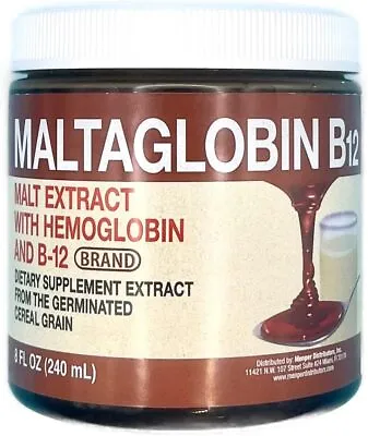 Maltaglobin B12 Malt Extract With Hemoglobin And B12 & • $13