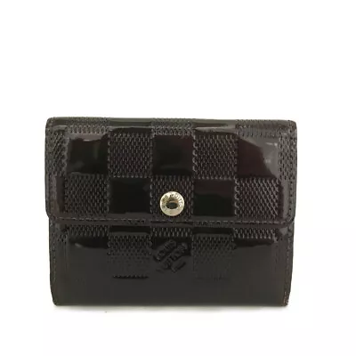 Louis Vuitton Damier Vernis Ludlow Wallet Coin Purse/4Y0040 • $3.25