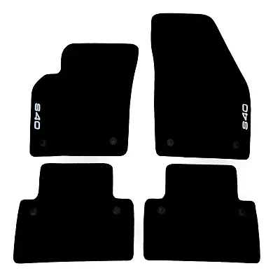 Car Floor Mats Velour For Volvo S40 Waterproof Black Carpet Rugs Auto Liners New • $48.84