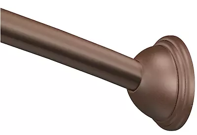 Moen CSR2165OWB -60 In. Curved Shower Rod W/Pivoting Flanges In Old World Bronze • $29.99