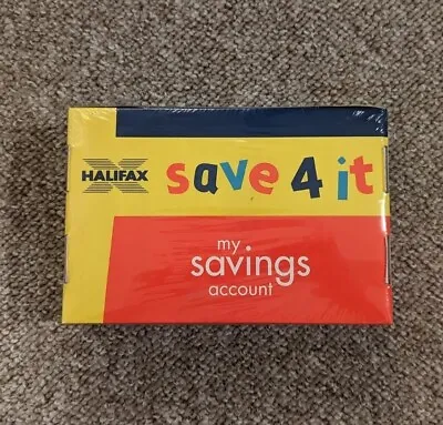 HALIFAX Save 4 IT Money Box Coin Sorter Brand New In Box Sealed • £29