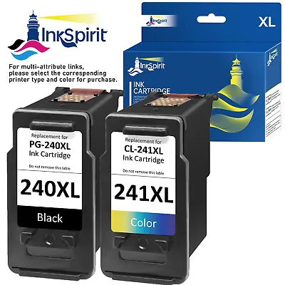 PG-240XL CL-241XL Black Color Ink Cartridges For Canon Pixma MG3620 MG3520 MX452 • $50.90