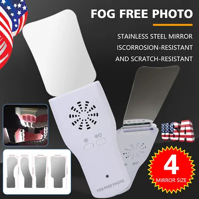 Dental Fog Free Intra Oral Photography Mirror Automatic Defogging Imaging Mirror • $55.49