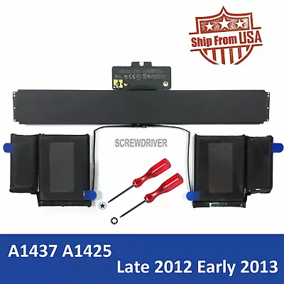 OEM Genuine A1437 Battery For MacBook Pro Retina 13  A1425 2012-2013 74Wh NEW • $46.89