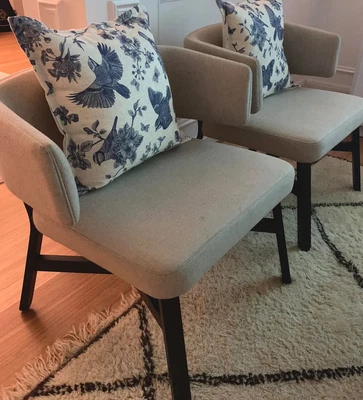 $800 • Buy Designer Chairs - Billiani Croissant Lounge Chair. Made In Italy