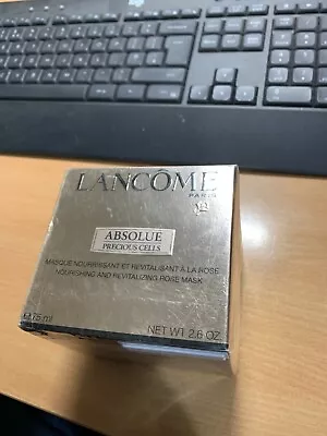 Lancome Absolue Precious Cells Nourishing And Revitalizing Rose Mask 75ml (9c) • £66