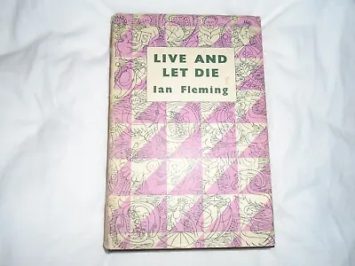 £15 • Buy Live And Let Die By Ian Fleming 1956 Edition By The Reprint Society, London