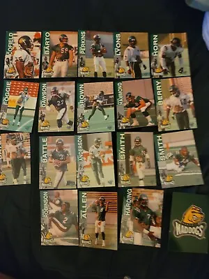 1995 CFL REL US Expansion Team Set Memphis Maddogs 19 Cards • $30