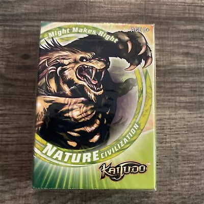 Kaijudo TCG Nature Civilization 40 Card Deck - Factory Sealed * • $8