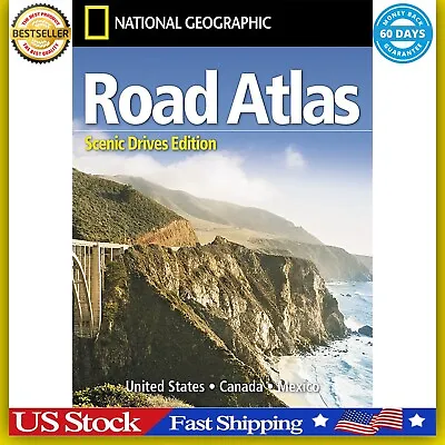 Rand Mcnally USA Road Atlas 2023 BEST Large Scale Travel Maps United States NEW • $17.99