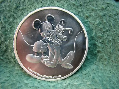 2020 Niue  MICKEY MOUSE  Disney  1 Troy Ounce .999 Fine Silver Round NICE ! • $59.99