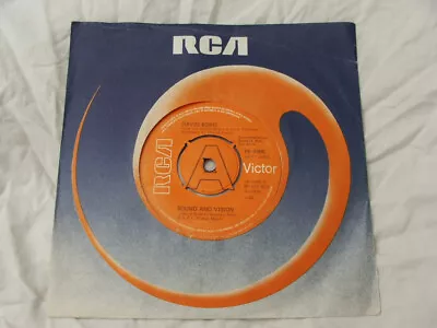 DAVID BOWIE SOUND AND VISION 1st UK PRESS DEMO PROMO 'A' LABEL • £37.70