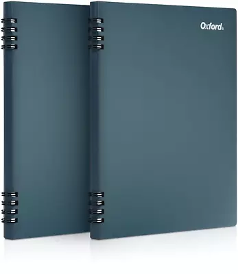 Oxford Stone Paper Notebook 5-1/2  X 8-1/2  Blue Cover 60 Sheets 2 Pack (161 • $21.40