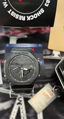 Casio G-shock Analog Digital GA-2100 Watches Resistance Seismic Black-12 • $0.01