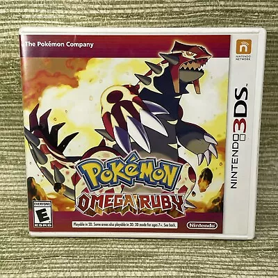 Nintendo Pokémon Omega Ruby 3DS 2014 Game Rated E Not Tested • $29.95