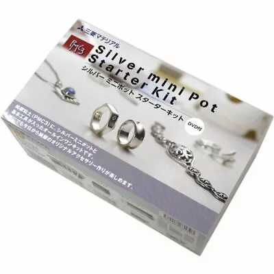 $82.98 • Buy New PMC3 Silver Art Clay Ring Pendant Making Tool Set Jewelry Kiln Kit DVD