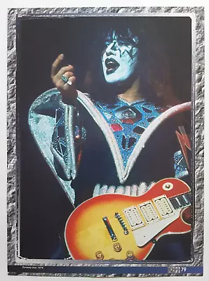 Kiss Ace Frehley Live Dynasty Tour 1979 Vintage Magazine Pinup Poster Clipping • £8.54