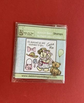 £3.99 • Buy DEBBIE MOORE~ BOBBIN BEAR CLEAR STAMPS ~ FRIENDSHIP ~ New~Free P/P