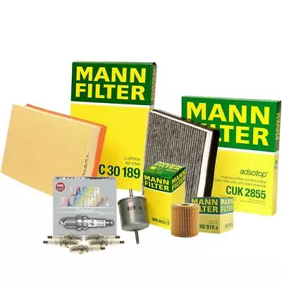 Mann Filters & NGK Spark Plugs Ignition Tune Up Kit For Volvo S60 V70 XC70 • $108.95