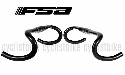 FSA K-Force Compact Carbon (440) Gray Handlebar Black New • $291.87