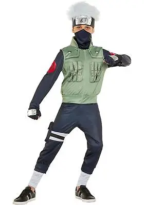 InSpirit Designs Kids Naruto Kakashi Anime Cosplay Halloween Costume Medium • $49.95