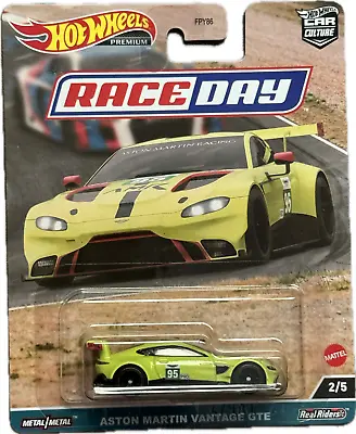 Hot Wheels Premium Car Culture Race Day Aston Martin Vantage GTE # 2/5 • $5