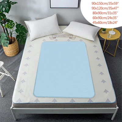 £8.49 • Buy Incontinence Bed Pad Washable Strong Absorbent Mat Mattress Protection Sheets UK