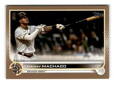 2022 Topps Manny Machado  #600 Gold /2022 San Diego Padres • $9.99