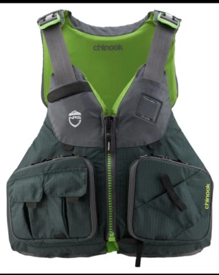 $129.99 • Buy NRS Chinook Fishing PFD Life Jacket Vest Kayak Anglers- GREEN SIZE XL/XXL - NEW!