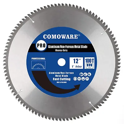 Circular Miter Saw Blade - 12-Inch 100 Tooth TCG Metal Saw Blade  • $37.38