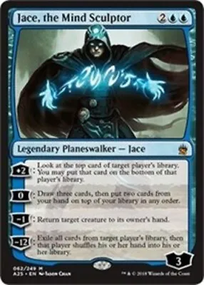 1x Jace The Mind Sculptor NM-Mint English Masters 25 MTG Magic • $25.98