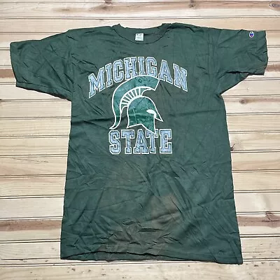 Vintage 80s Champion Michigan State Spartans Men’s Size Large Single Stitch • $39.99