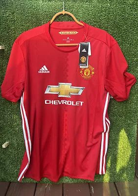 FLASH SALE New 16/17 Manchester United Home Football Soccer Shirt  - XL  📸 • $19.99