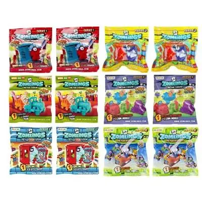 £12.95 • Buy Zomlings Blind Bag Pack Of 12 - Featuring 2 Figures From Each Of The 6 Series