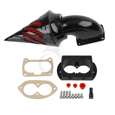 Spike Air Cleaner Kit Fit For Kawasaki Vulcan 1600 Mean Streak 2002-2009 Black • $69.90